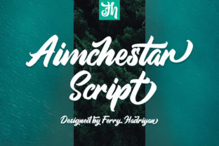 Aimchestar Script: The Modern Handwritten Typeface for Scroll-Stopping Campaigns