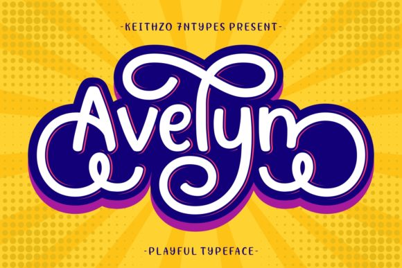Avelyn Script Font for Polished Small Business Branding
