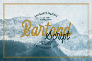 Bartond Script: The Premium Typeface for Scroll-Stopping Visuals