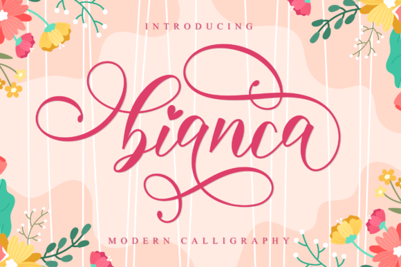Bianca Script: The Elegant Typeface for Polished Branding