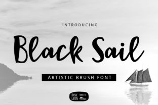 Black Sail: The Authentic Script Handwritten Font for Makers