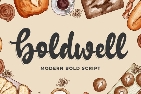 Boldwell: The Modern Script Handwritten Typeface for Digital Design