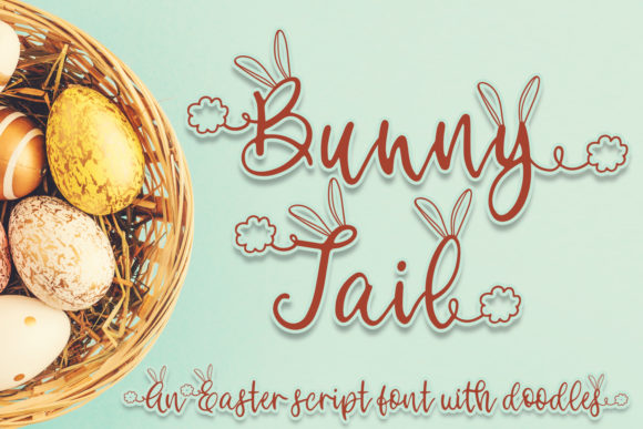 Bunny Tail: The Perfect Easter Script Handwritten Font for Makers