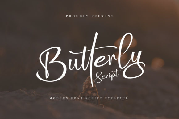 Butterly Script: A Delicate Handwritten Typeface for Modern Web Design