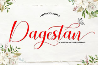 Dagestan Script: The Modern Handwritten Typeface for Crafters