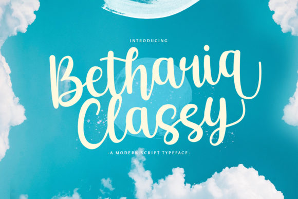 Elevate Your Brand Identity with Betharia Classy Typeface