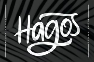 Hagos: The Modern Script Typeface for Polished Branding