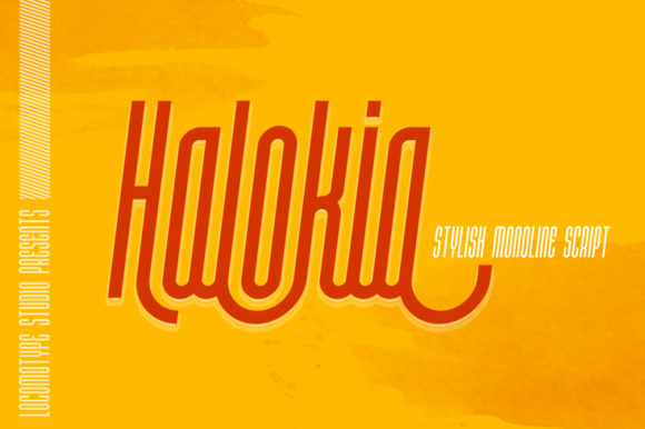 Halokia: The Vintage Script Font for Scroll-Stopping Brand Content