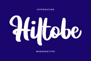 Hiltobe: The Authentic Script Handwritten Font for Standout Branding