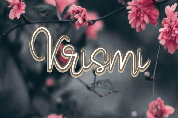 Krismi: The Perfect Script Handwritten Font for Modern Web Design