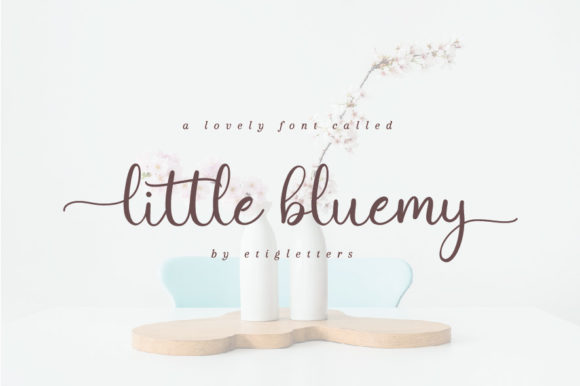 Little Bluemy: The Perfect Script Handwritten Font for Your Brand