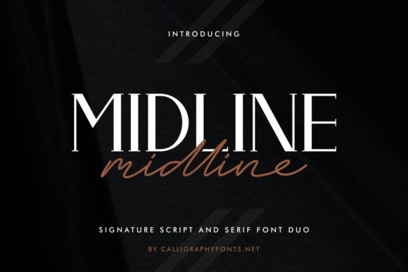 Midline: A Duo Font for Modern Editorial Design