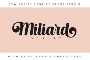 Milliard Script: The Personalized Typeface for Campaign Success