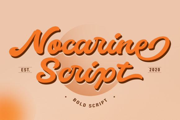 Nocarine Script: The Elegant Typeface for Handmade Brands