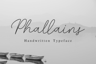 Phallain Script: The Handwritten Typeface for Polished Brand Identity