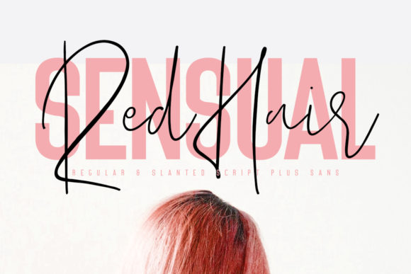 Red Hair Sensual Duo: The Premium Typeface for Authentic Web Design