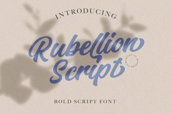 Rubelion Script: The Premium Typeface for Scroll-Stopping Campaigns
