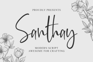 Santhay: The Magical Script Handwritten Font for Authentic Branding
