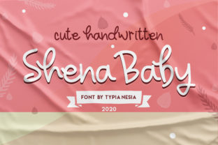 Sheyna Baby: A Playful Script Handwritten Font for Editorial Design