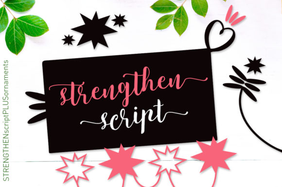 Strengthen Script: The Elegant Handwritten Font You Need
