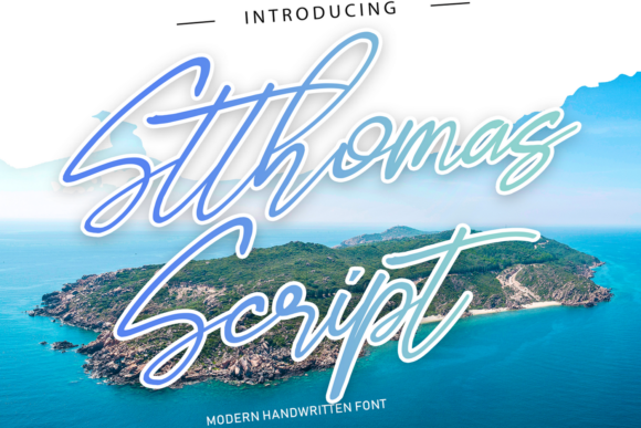 Stthomas Script: A Premium Typeface for Elegant Campaigns