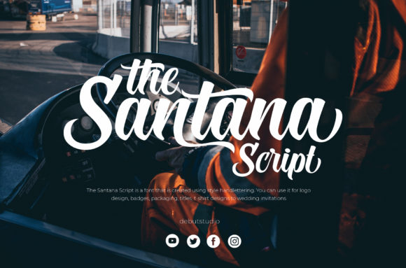 The Santana Script: A Modern Typeface for Digital Design