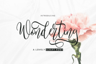 Wonderting Script: The Perfect Typeface for Handcrafted Branding