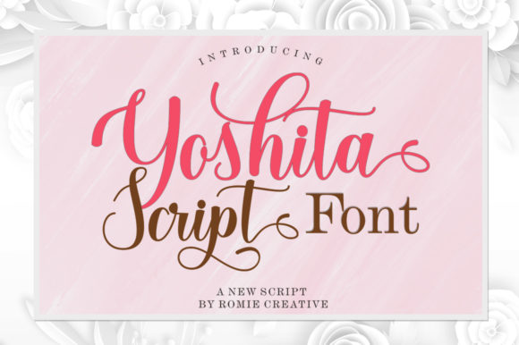 Yoshita Script: The Premium Typeface for Authentic Digital Branding